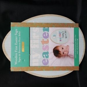 Kate & Milo NWT Wooden First Easter Sign
